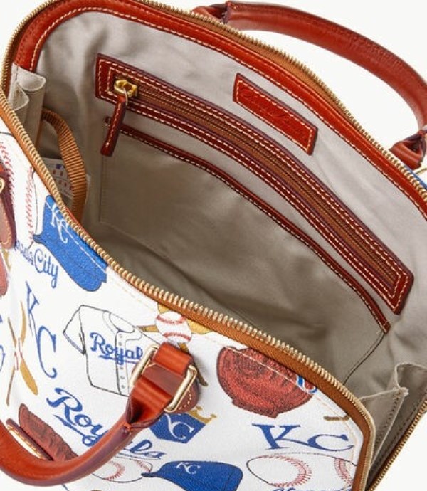 Royal Dooney And Bourke MLB Royals Zip Zip Women's Satchel Bags | 94MZHGKEF