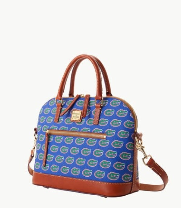 Royal Dooney And Bourke NCAA Florida Domed Zip Women's Satchel Bags | 15WUDNISR