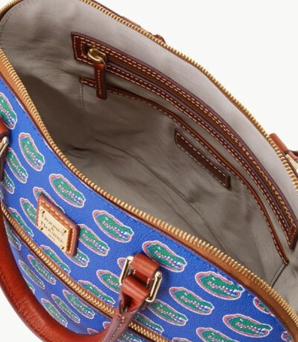 Royal Dooney And Bourke NCAA Florida Domed Zip Women's Satchel Bags | 15WUDNISR