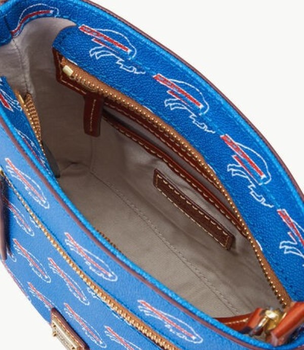 Royal Dooney And Bourke NFL Bills Small Zip Women's Crossbody Bags | 85BZQSYKF