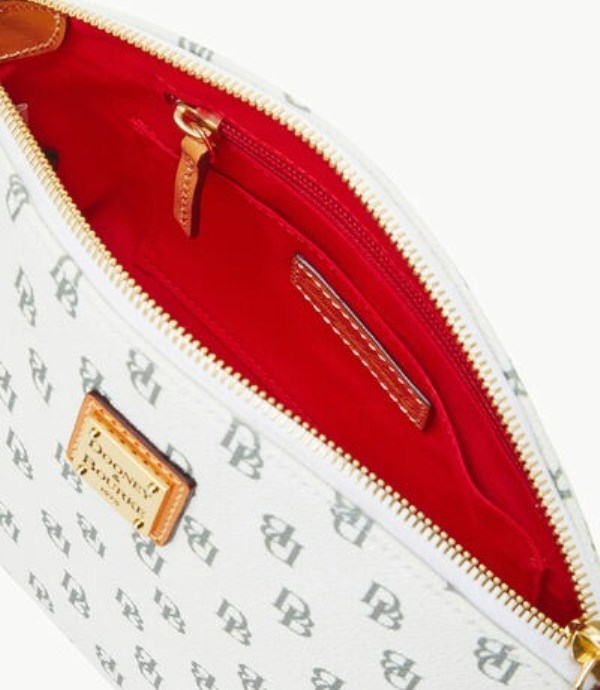 White Dooney And Bourke Blakely Penny Women's Crossbody Bags | 34FRPKUAL