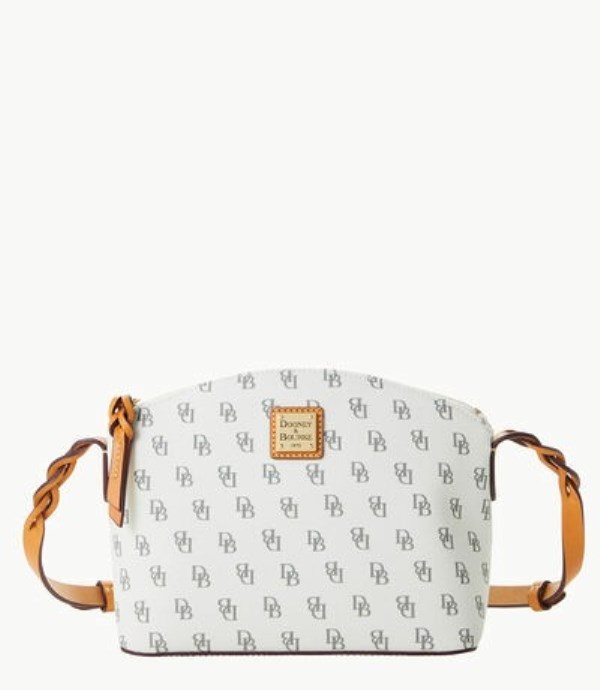 White Dooney And Bourke Blakely Penny Women\'s Crossbody Bags | 34FRPKUAL