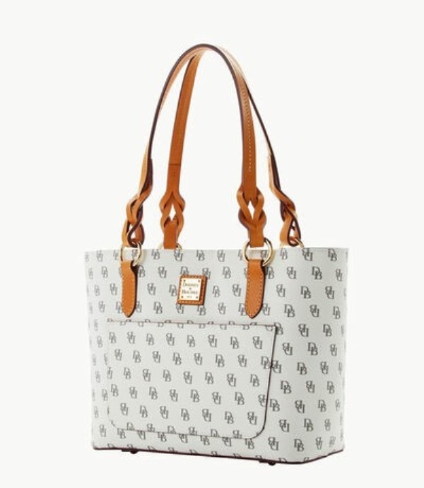 White Dooney And Bourke Blakely Small Tammy Women's Tote Bags | 58IXORHVC