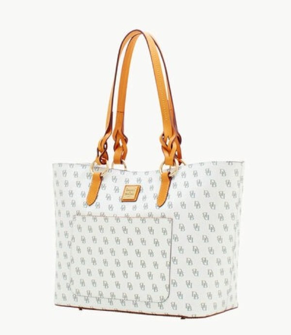 White Dooney And Bourke Blakely Tammy Women's Tote Bags | 51CAEYPIW