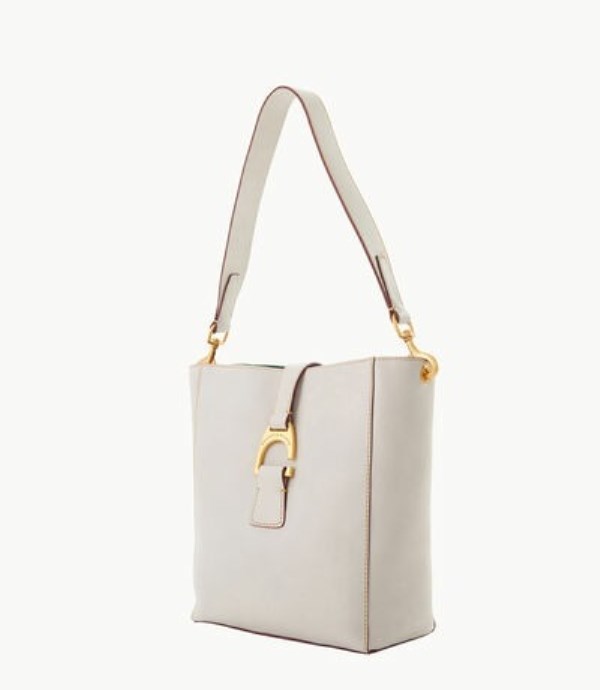 White Dooney And Bourke Florentine Brynn Women's Shoulder Bags | 13PXETBAQ