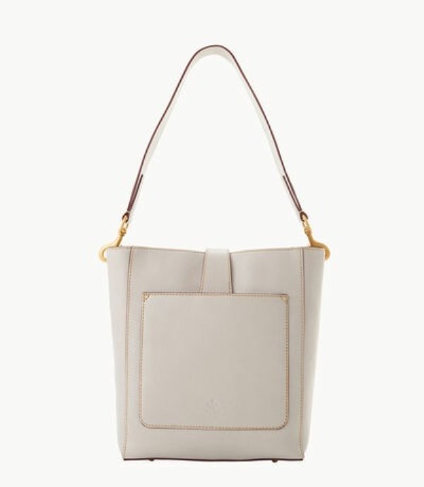 White Dooney And Bourke Florentine Brynn Women's Shoulder Bags | 13PXETBAQ