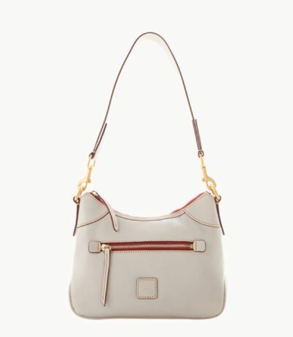 White Dooney And Bourke Florentine Small Women\'s Hobo Bag | 01TPIDKJM