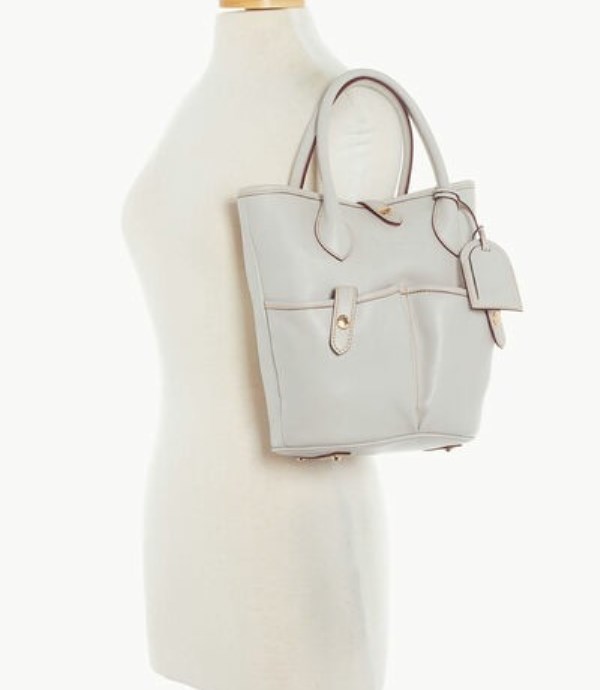 White Dooney And Bourke Florentine Women's Bucket Bags | 52WUZPIVR