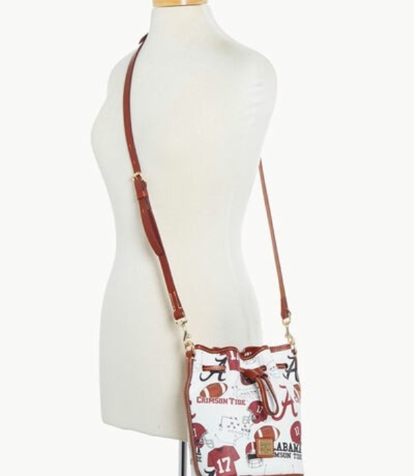 White Dooney And Bourke NCAA University Of Alabama Small Women's Crossbody Bags | 48LVXCUDK