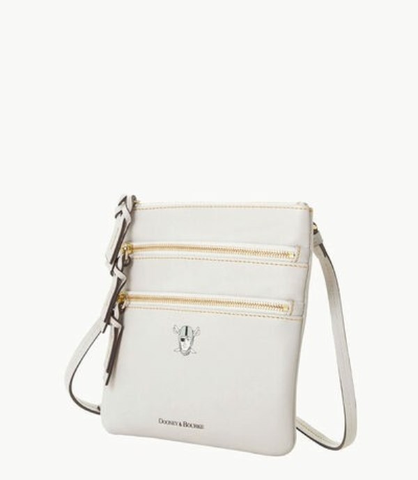 White Dooney And Bourke NFL Raiders Women's Crossbody Bags | 25JXAMGLW