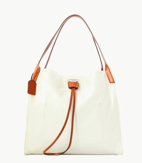 White Dooney And Bourke Oncour Elba Full Up Women\'s Shoulder Bags | 02KOWSAJL