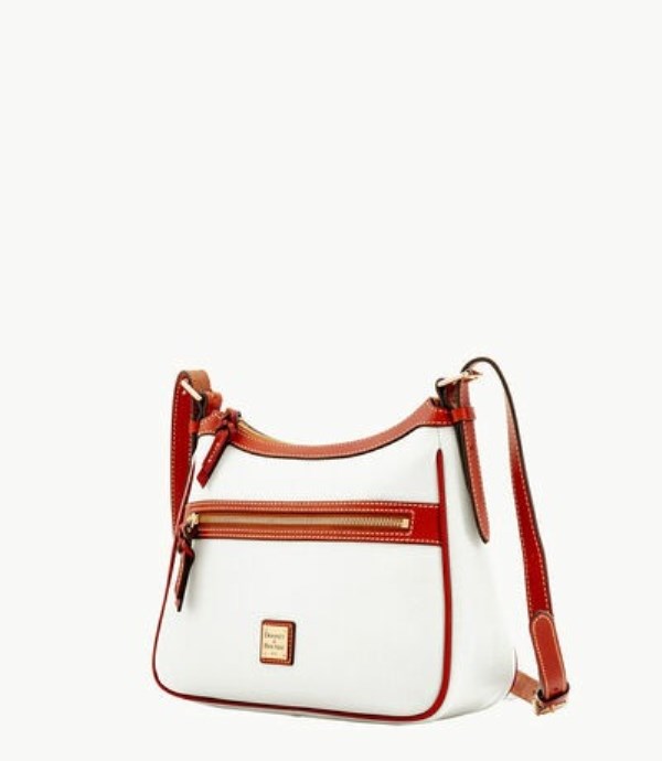 White Dooney And Bourke Pebble Grain Piper Women's Crossbody Bags | 92HUJTLBN