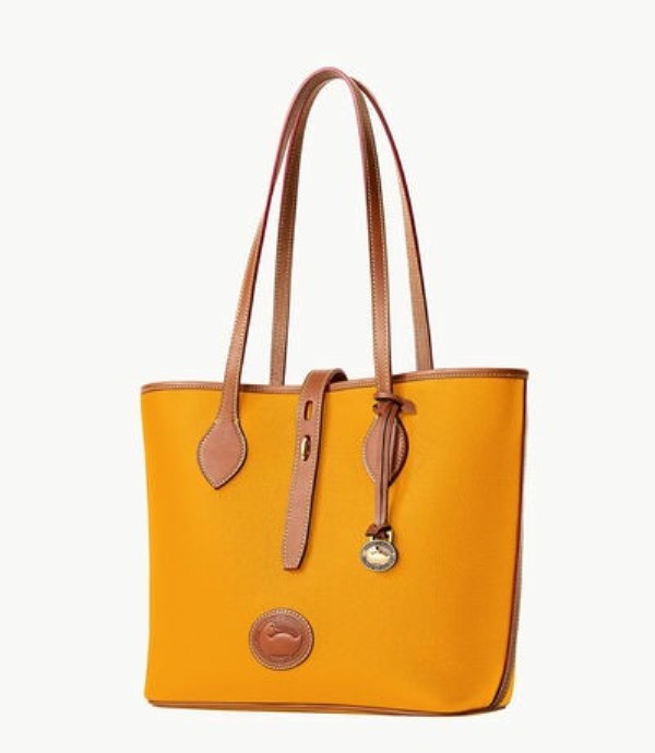 Yellow Dooney And Bourke All Weather Leather 3.0 Women's Tote Bags | 05PXBYZGC