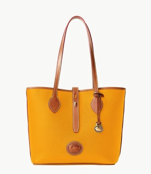 Yellow Dooney And Bourke All Weather Leather 3.0 Women\'s Tote Bags | 05PXBYZGC