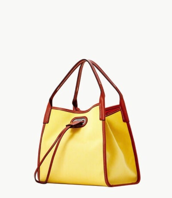 Yellow Dooney And Bourke Oncour Cabriolet Mini Full Up Women's Shoulder Bags | 25DMBHWTK