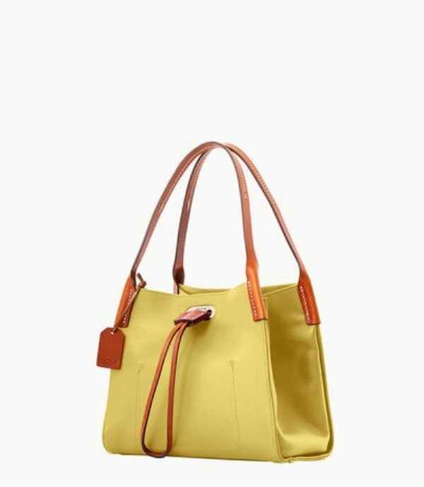 Yellow Dooney And Bourke Oncour Twist Women's Mini Bag | 73PTUACVX