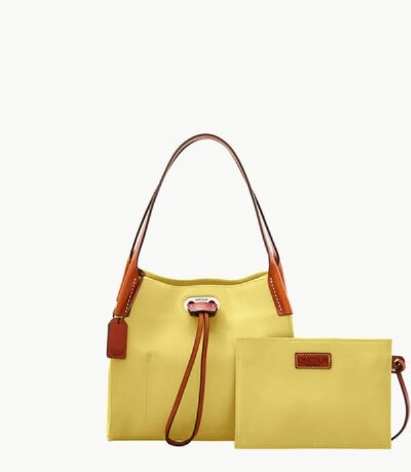 Yellow Dooney And Bourke Oncour Twist Women's Mini Bag | 73PTUACVX