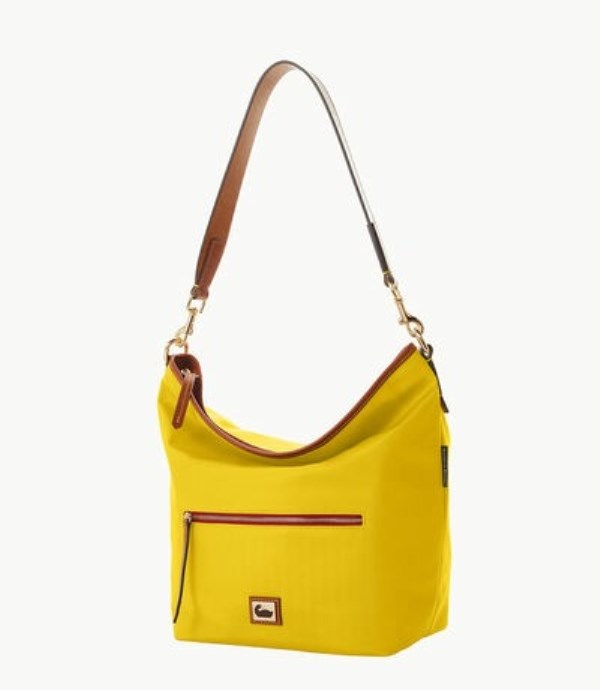 Yellow Dooney And Bourke Wayfarer Women's Hobo Bag | 04LHMSQGE