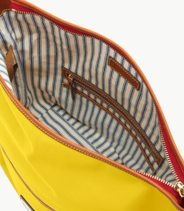 Yellow Dooney And Bourke Wayfarer Women's Hobo Bag | 04LHMSQGE